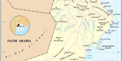 Ománsky mapu